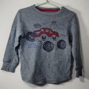 Jumping Beans Monster Truck Long Sleeve Shirt Size 3T